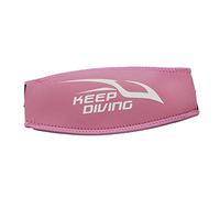 Neoprene Snorkeling Diving Mask Strap Cover Pink Fits Most Straps | Neoprene,22.2 x 10cm,fits most straps,keeps strap in place,prevents hair pulling,for water sports