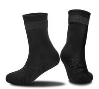 Neoprene Socks For Men Women, Non-Slip, Thermal Water Socks with Straps For Diving Snorkeling Surfing Sailing(XL)