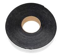 Neoprene Sponge Rubber self Adhesive Strip 12mm Wide x 3mm Thick x 5m Long - Weather, Noise Seal