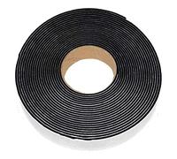 Neoprene sponge rubber self adhesive strip 20mm wide x 3mm thick x 10m long - weather, noise seal