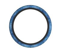 Neoprene Steering Wheel Cover Blue Starry Sky Universal Steering Wheel Cover Fit 15 inch Car SUV Vans, Anti Slip Car Truck Protector