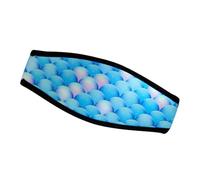 Neoprene Strap Covers Snorkels Head Diving Hair Protector Wrap Comfortable Diving Wrapping Enduring Neoprene Cover Dives Accessory Comfortable Hair Protector Adjustable Dives