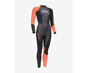 Neoprene suit Zoggs Explorer Pro FS black orange woman - XS