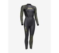 Neoprene suit Zoggs Explorer Ultra FS black yellow woman - S