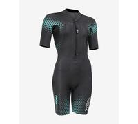 Neoprene suit Zoggs Pacer Tour Shorty black blue woman - S-M