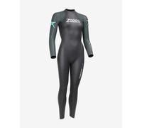 Neoprene suit Zoggs Predator Tour FS black blue turquoise woman - S