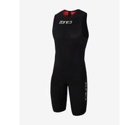 Neoprene suit Zone3 Streamline Sleeveless Swim Skin black red - L