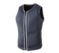 Neoprene Surf Jacket with Zipper for Swimming Kayaking Boating | Neoprene Surf Jacket with Adjustable Strap for Swimming Kayaking Snorkeling Fishing Paddle Sports Adults