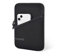 Neoprene Tablet Sleeve for 6-6.8" Amazon Kindle Paperwhite, Fire HD 7", 6" Kobo Clara 2E eReader Pouch Case Bag for 6" Kindle/Kindle Oasis/E-Reader, Black