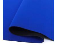 Neoprene Waterproof Fabric Neoprene Sewing Fabric Small Blue Waterproof Windproof Sports Protective Surf(45cm x 20cm)