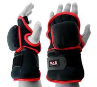 Neoprene Weighted Gloves 1kg 2kg 3kg, Pair of Adjustable Training Gloves for Boxing, Cardio, Running, Fitness, Kickboxing, Strength & Stamina Building, Heavy Hands Workout Weights (2KG)