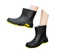 Neoprene Wellies Ladies Womens Waterproof Boots Garden Shoes Acronym 1 Women's Rain Boots Water Shoes Top Wear Rubber Student Casual Fashion All Outdoor Work Fishing Car Wash Kitchen Non Slip Overshoe