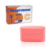Neoprosone, Skin Brightening Soap | 2.82 oz / 80 g | Cleansing Bar, Helps to Remove Spots on: Knees, Elbows, Face, Private Areas | For Women and Men, with Vitamin C and Castor Oil