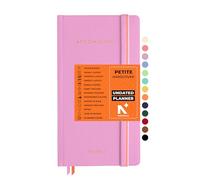 NEORAH-2026 UNDATED ACCOMPLISH Petite Planner|Yearly view|12 Undated Months|54 Weekly Layouts + 54 Notes|12 Habit & Budget trackers|Gratitude|Passion|Password log|Few blank pages|Hardcover(LAVENDER)