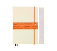 NEORAH -A5 DOTTED | 368 Pages - 110 Gsm |PAGE A DAY JOURNAL (21x14.8 cm)-Hardcover Dot Grid Notebook |Back Pocket |3 Silk Book Mark - Completely HANDMADE for Journaling,writing- AFTERGLOW