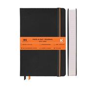 NEORAH -B5 DOTTED | 368 Pages - 110 Gsm | PAGE A DAY JOURNAL (25x17.5 cm)-Hardcover Dot Grid Notebook |Back Pocket |3 Silk Book Mark - Completely HANDMADE for Journaling,Note Taking- BLACK