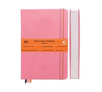 NEORAH -B5 RULED | 368 Pages - 110 Gsm | PAGE A DAY JOURNAL (25x17.5 cm)-Hardcover RULED Notebook |Back Pocket |3 Silk Book Mark - Completely HANDMADE for Journaling,writing- PINK