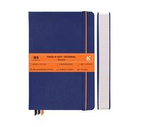NEORAH -B5 RULED | 368 Pages - 110 Gsm | PAGE A DAY JOURNAL (25x17.5 cm)-Hardcover RULED Notebook |Back Pocket |3 Silk Book Mark - Completely HANDMADE for Journaling,writing- DARK BLUE