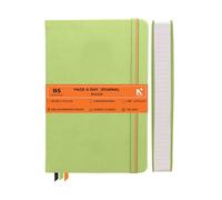 NEORAH -B5 RULED | 368 Pages - 110 Gsm | PAGE A DAY JOURNAL (25x17.5 cm)-Hardcover RULED Notebook |Back Pocket |3 Silk Book Mark - Completely HANDMADE for Journaling,writing- LIGHT GREEN