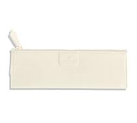 NEORAH - Pen Sleeve- Slide it on Your Notebook Cover- Fits Till A5 Notebook - Vegan Leather Pen Pouch Sleeve- Pouch with Zipper Journaling & Office Stationery Supplies, (Size:20 x 6.8 cm)- Afterglow