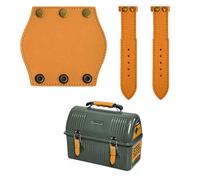 NEOROSS Leather Handle Cover & Latch Strap for Stanley 10QT Lunch Box