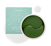 neos:lab Chill Down Gel Eye Mask 60ea (30pairs) - Cooling Hydrogel Eye Patch with Catechins, Arnica Flower, Vitamins, Caffeine for Relieving Tired Eye Area, Brightening, Reducing Eye Bags, Puffy Eye