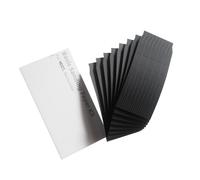 NeoSander Basic Sanding Paper Kit, 8 Grit Levels (#180-#1500), Wet Sanding Compatible, Reusable Sanding Sheets, Residue-Free Adhesive Backing, Starter Pack for Shaping, Sanding & Fine Polishing