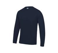 Neoteric Long Sleeve Breathable T-Shirt Just Cool Bleu 2XL