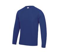 Neoteric Long Sleeve Breathable T-Shirt Just Cool Bleu S