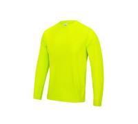 Neoteric Long Sleeve Breathable T-Shirt Just Cool Jaune S
