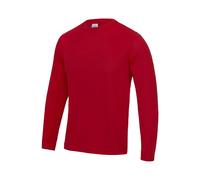 Neoteric Long Sleeve Breathable T-Shirt Just Cool Rouge L