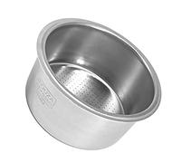 NEOUZA 51mm 304 Stainless Steel Filter Sieve Basket 1/2/4 Cup Backflush Blind Basket for Bottomless Portafilter,Compatible with Delonghi,Breville Coffee Espresso Machine (2 Cup)