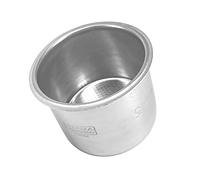 NEOUZA 51mm 304 Stainless Steel Filter Sieve Basket 1/2/4 Cup Backflush Blind Basket for Bottomless Portafilter,Compatible with Delonghi,Breville Coffee Espresso Machine (4 Cup)