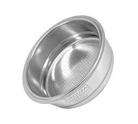 NEOUZA 51mm 304 Stainless Steel Filter Sieve Basket 1/2/4 Cup Backflush Blind Basket for Bottomless Portafilter,Compatible with Delonghi,Breville Coffee Espresso Machine (1 Cup)