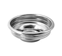 NEOUZA 58mm 304 Stainless Steel Filter Sieve Basket 1/2 Cup Backflush Blind Basket for Bottomless Portafilter,Compatible with E61 Group Coffee Espresso Machine (1 Cup)
