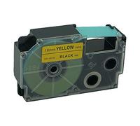 NEOUZA Compatible for Casio EZ-Label Tape 18mm x 8m 0.7" x 26' Label IT! (Black on Yellow XR-18YW XR-18YW1)