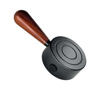 NEOUZA Espresso Machine Upgraded Steam Lever Compatible for Breville Sage Barista Express BES870XL BES875 BES876, Aluminum, Wood Handle (Black)