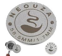 NEOUZA Espresso Puck Screen 58.5mm Reusable 1.7mm Thickness 150μm Stainless Steel Professional Barista Coffee Filter Mesh Plate for Espresso Portafilter Filter Basket