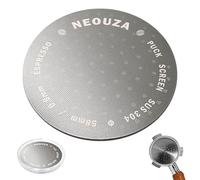 NEOUZA V3 Espresso 58mm Puck Screen 0.8mm Thickness Mesh Filter Stainless Steel for Barista Coffee Portafilter Basket