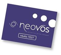 NeoVos HbA1c Home Test Kit - At-Home Blood Sugar Level Test (2-3 Month Average), Finger-Prick Sample, UK Accredited Lab Analysis, Easy Home Collection, HbA1c Test Kit for Personal Health Tracking