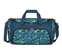 Neoxx - Move Sports Bag - 25L, Large Main Compartment, Wet Compartment, 2 Carry Handles, Adjustable Shoulder Strap - Sports Bag for Adults and Children, Petrol Extreme, Sports Bag