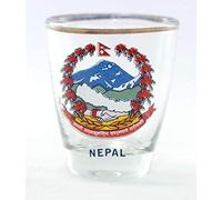 Nepal Coat of Arms Shot Glass