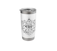 Nepal Doodle Stainless Steel Insulated Tumbler
