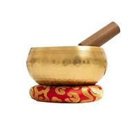 Nepal Handmade Buddha Sound Bowl Yoga Meditation Chanting Singing Bowl Brass Chime Handicraft Music Therapy Personal Gifts Christmas, Valentine's Day