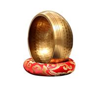 Nepal Handmade Buddha Sound Bowl Yoga Meditation Chanting Singing Bowl Brass Chime Handicraft Music Therapy