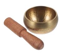 Nepal Manual Tibetan Meditation Singing Bowl Brass Engraved Craft
