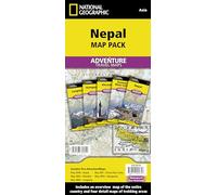 Nepal, Map Pack Bundle: Travel Maps International Adventure/Destination Map (National Geographic Adventure Map)