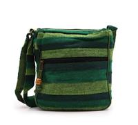 Nepal Sling Bag For Women & Men - Forest Green, Adjustable Strap