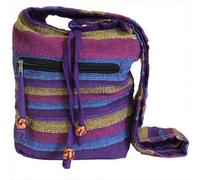 Nepal Sling Bag With Wild Flowers - Stylish Travel Accessory & Organizer