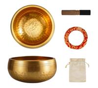 Nepal Tibetan Buddhist Bowl Handmade Buddha Sound Bowl Meditation Singing Bowl Stress Mindfulness Relief Healing Chakra For Yoga